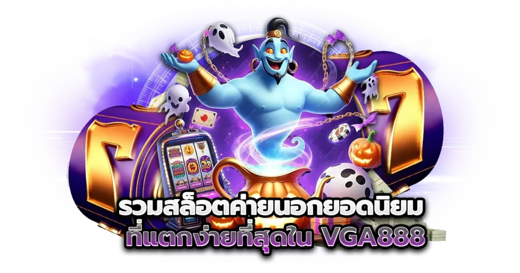 รวมสล็อตค่ายนอกยอดนิยม ที่แตกง่ายที่สุดใน vga888